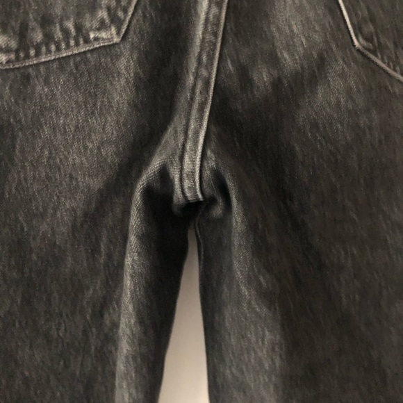 Agolde Low Slung Baggy 30.5” Jeans in Ditch Grey Wash Size 23 Waist Relaxed Fit - Picture 13 of 16